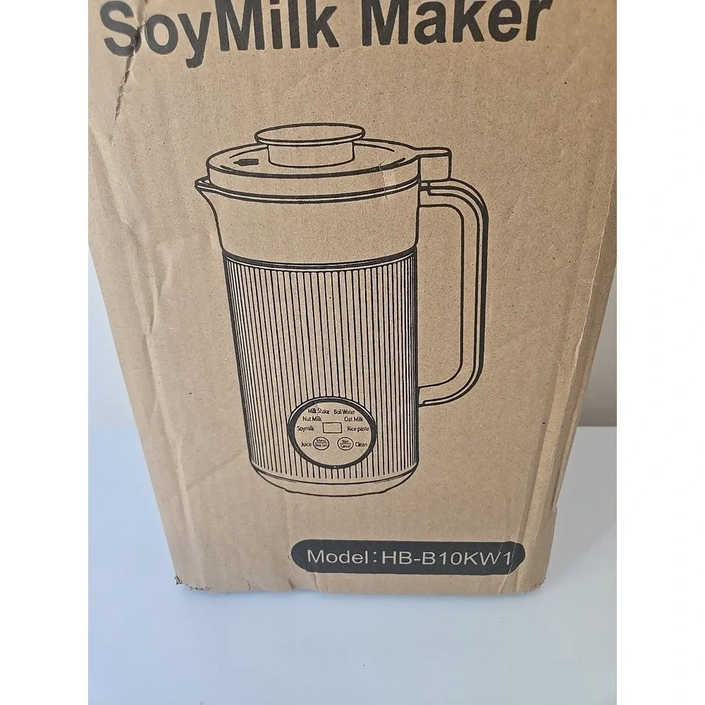 Agreea Soy Milk Maker New 8-in-1 Nut Oat Almond Plant Based Machine 35oz 1000ml